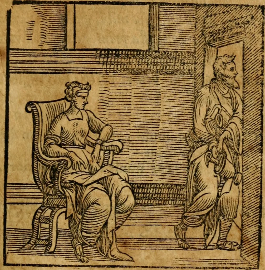 An illustration from Fabulae c. Aesopicae, 1590, leaf 178