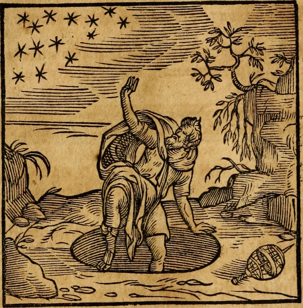 An illustration from Fabulae c. Aesopicae, 1590, leaf 191