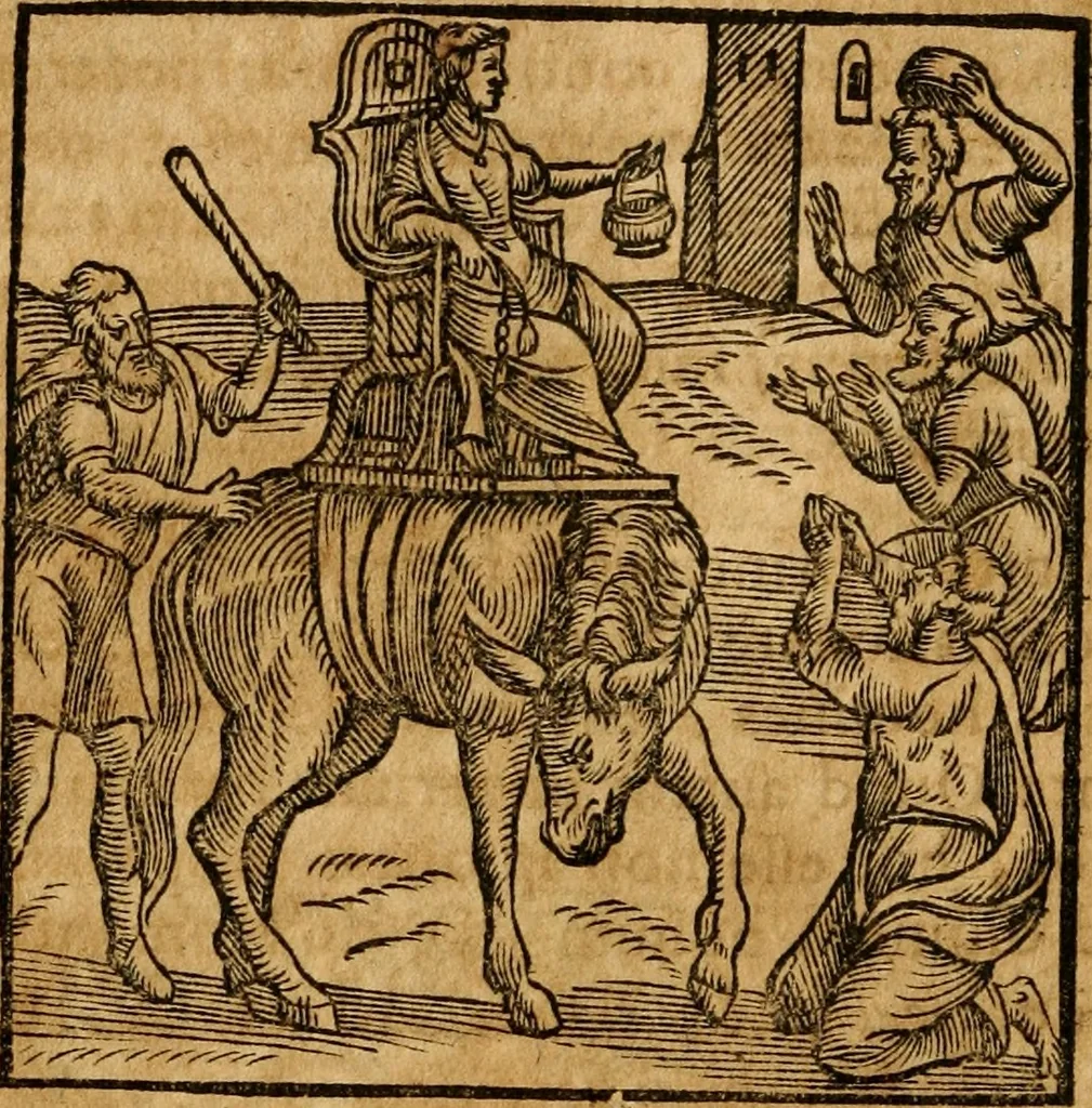 An illustration from Fabulae c. Aesopicae, 1590, leaf 241