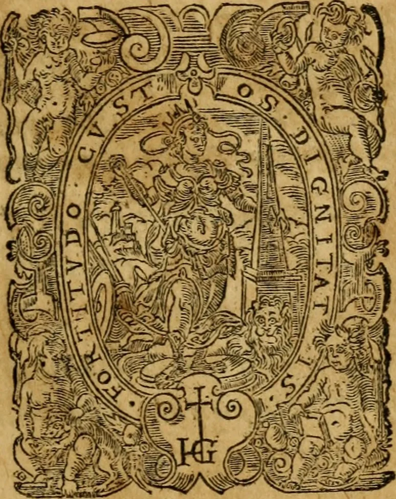 An illustration from Fabulae c. Aesopicae, 1590, leaf 264