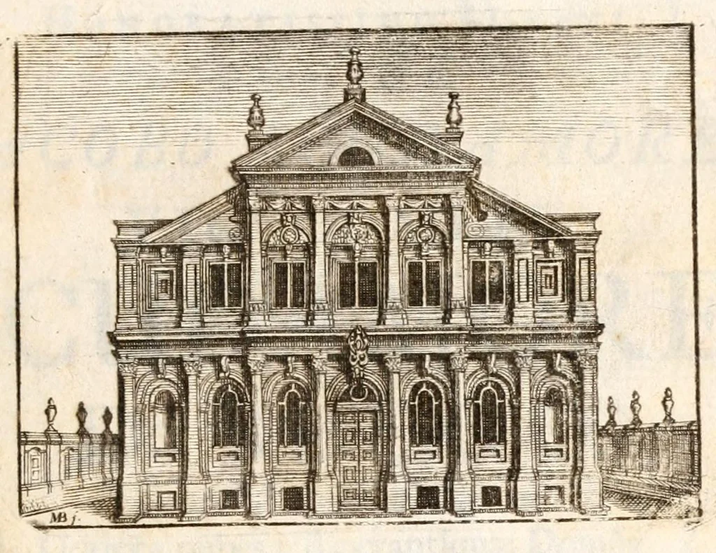 An illustration from Fabularum Aesopicarum delectus, 1698, leaf 13