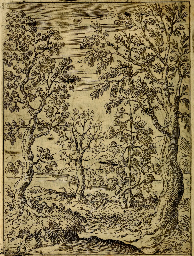 An illustration from Fabvlae centvm ex antiqvis avctoribvs delectae et a Gabriele Faerno Cremonensi carminibvs explicatae, 1564, leaf 191