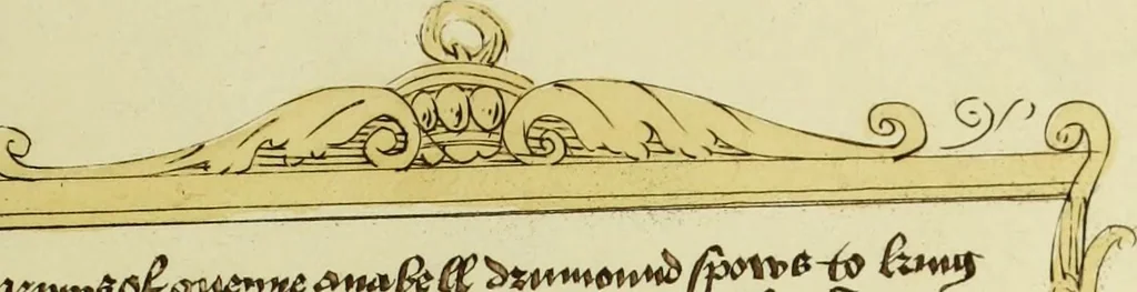 An illustration from Fac simile of an ancient heraldic manuscript, 1822, leaf 103
