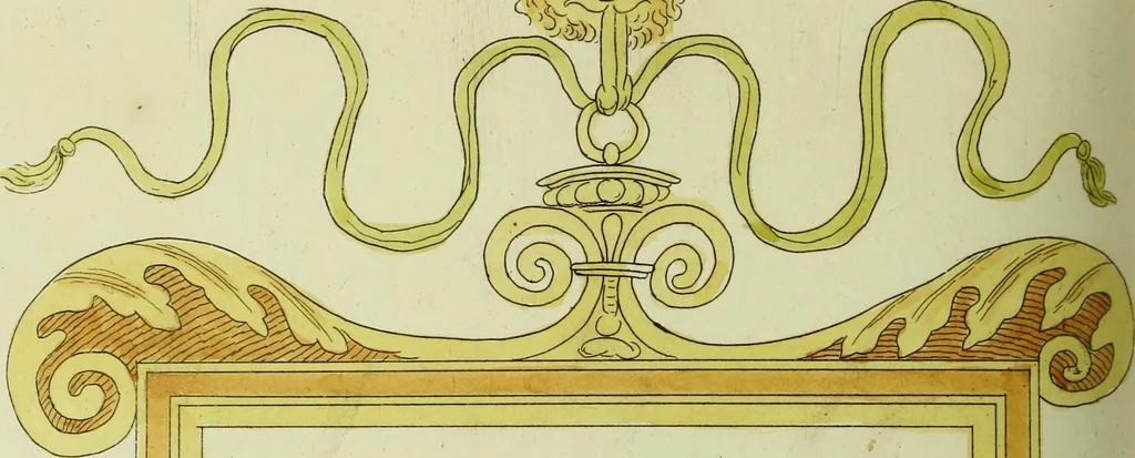 An illustration from Fac simile of an ancient heraldic manuscript, 1822, leaf 106