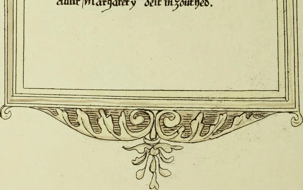 An illustration from Fac simile of an ancient heraldic manuscript, 1822, leaf 112