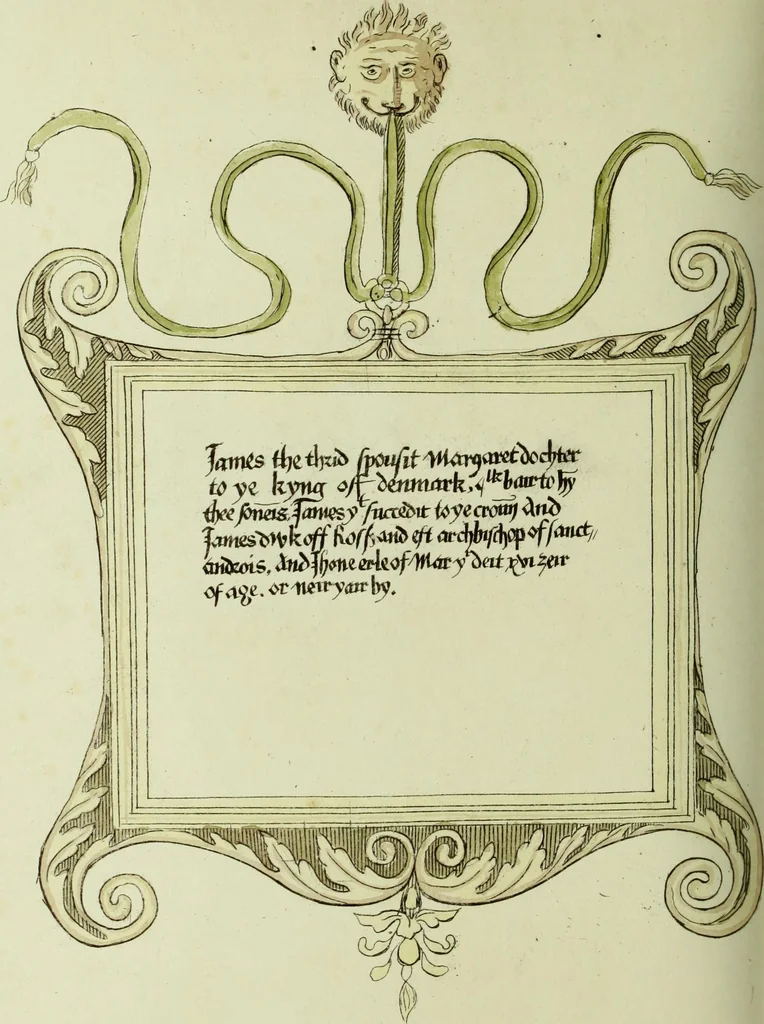 An illustration from Fac simile of an ancient heraldic manuscript, 1822, leaf 118