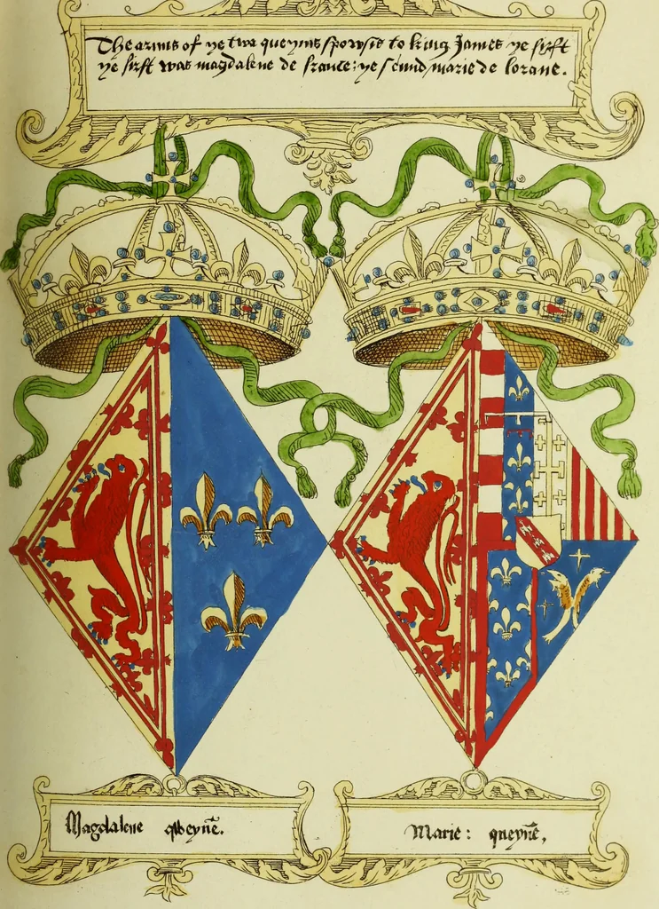 An illustration from Fac simile of an ancient heraldic manuscript, 1822, leaf 133