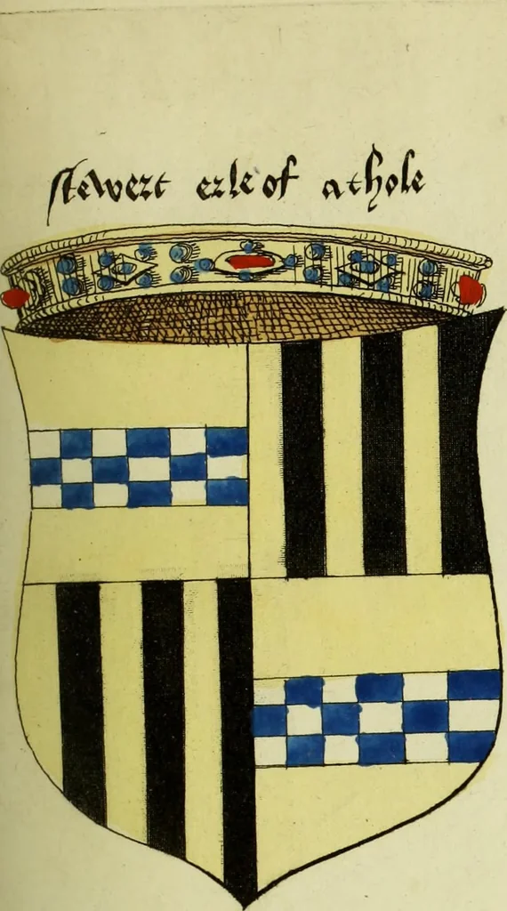An illustration from Fac simile of an ancient heraldic manuscript, 1822, leaf 157