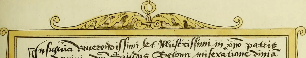 An illustration from Fac simile of an ancient heraldic manuscript, 1822, leaf 185