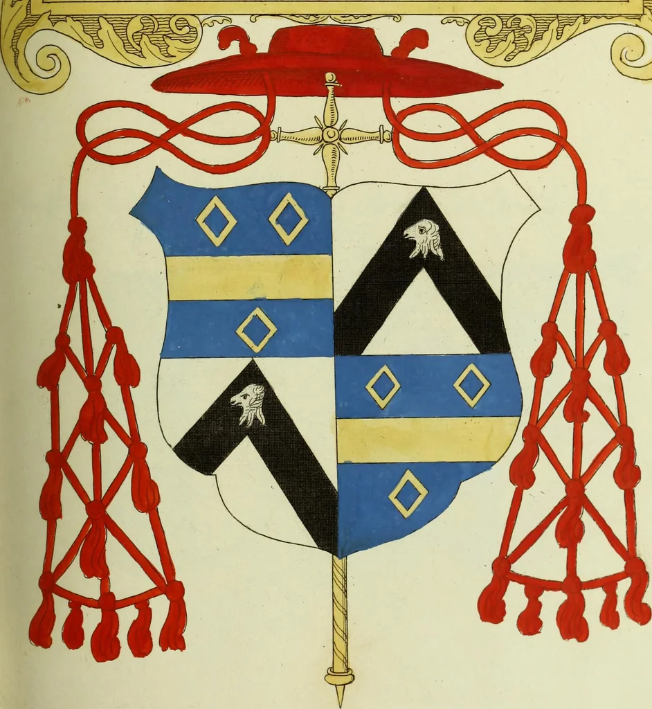 An illustration from Fac simile of an ancient heraldic manuscript, 1822, leaf 185