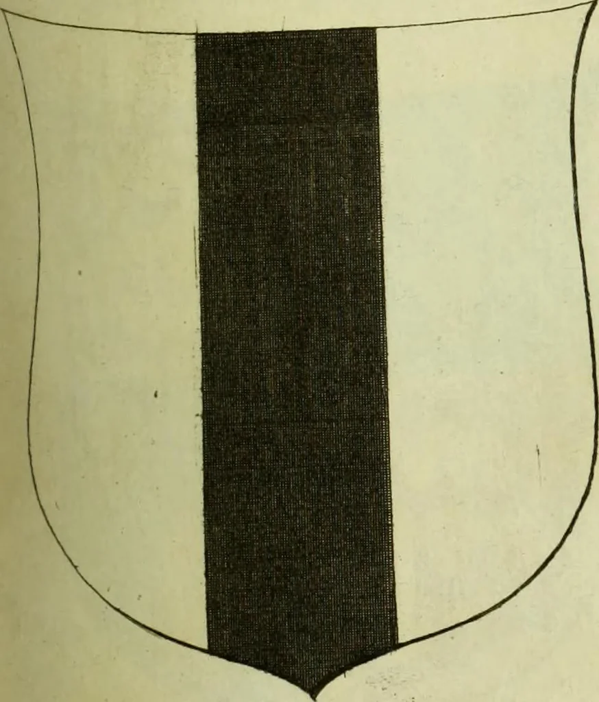 An illustration from Fac simile of an ancient heraldic manuscript, 1822, leaf 187