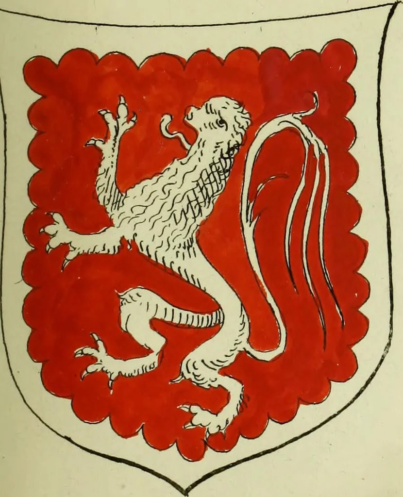 An illustration from Fac simile of an ancient heraldic manuscript, 1822, leaf 191