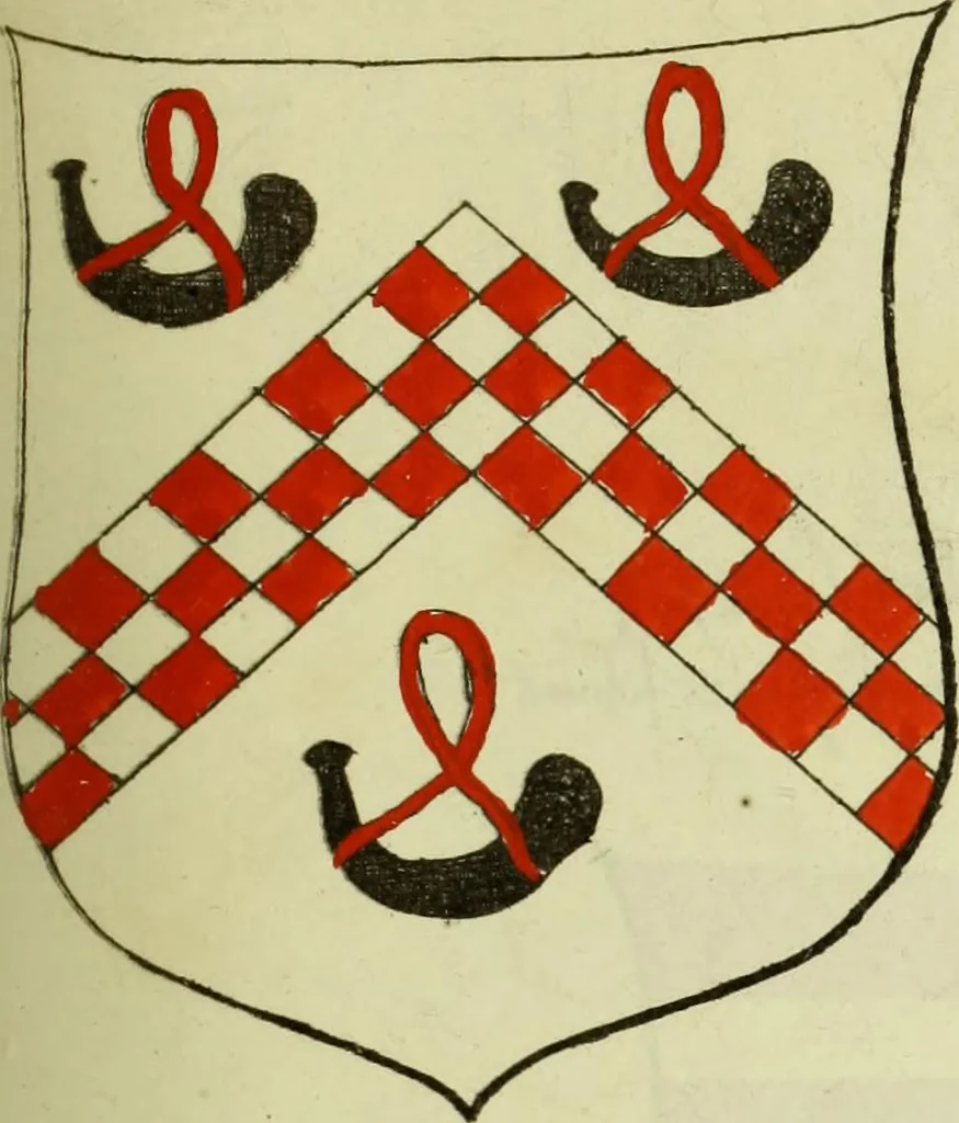 An illustration from Fac simile of an ancient heraldic manuscript, 1822, leaf 211