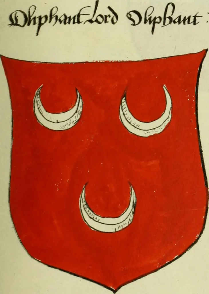 An illustration from Fac simile of an ancient heraldic manuscript, 1822, leaf 211