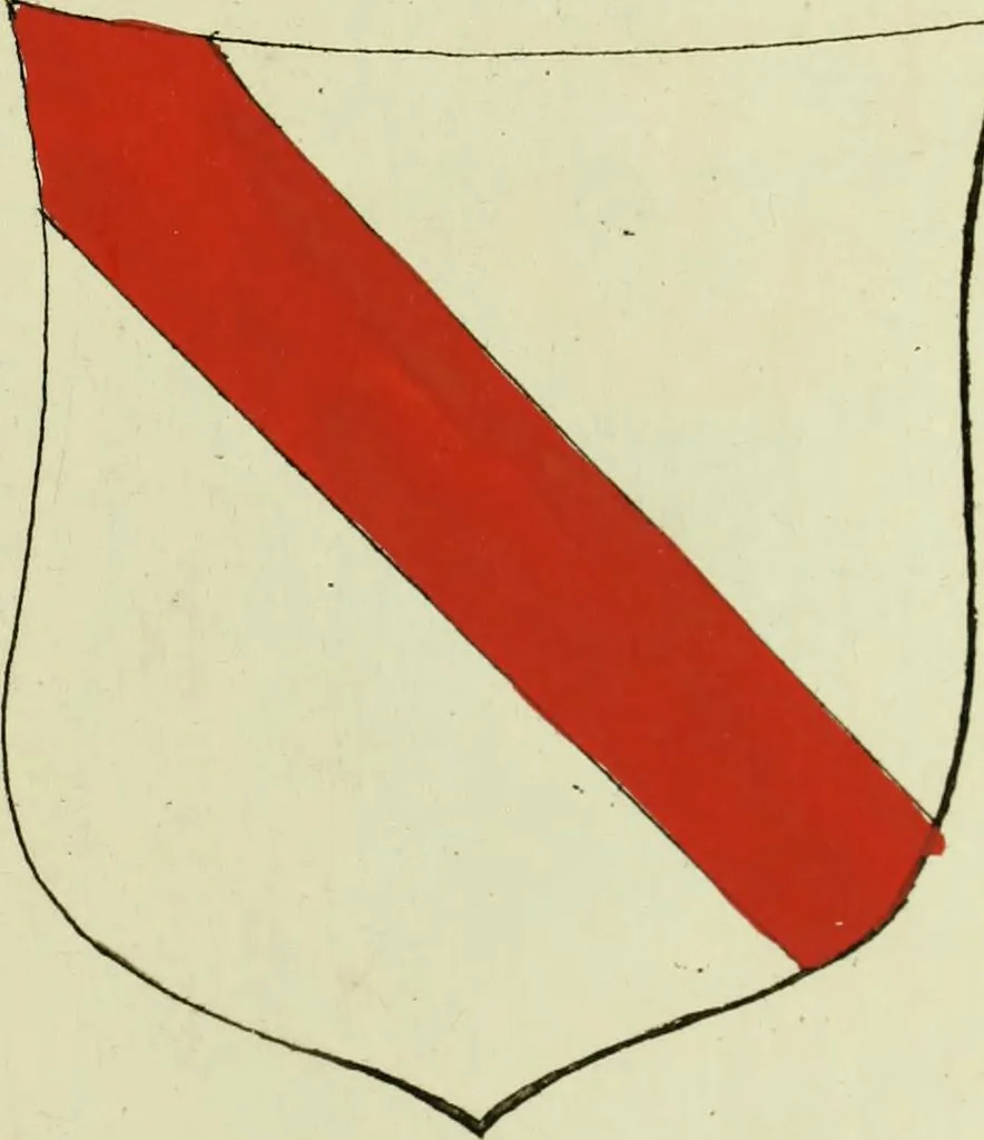 An illustration from Fac simile of an ancient heraldic manuscript, 1822, leaf 217