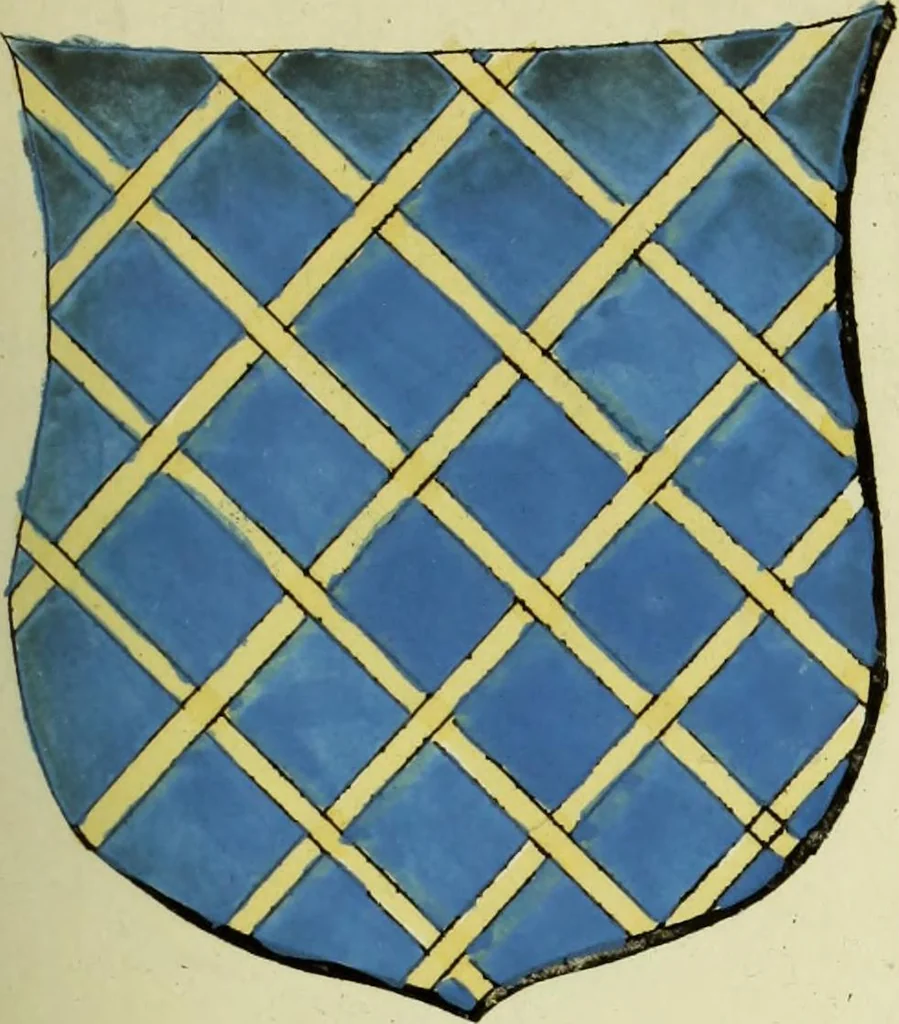 An illustration from Fac simile of an ancient heraldic manuscript, 1822, leaf 225