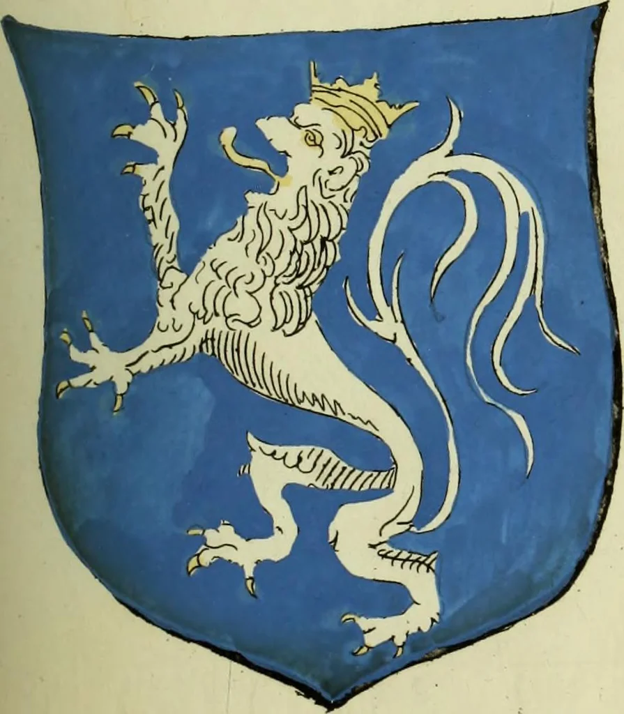 An illustration from Fac simile of an ancient heraldic manuscript, 1822, leaf 225