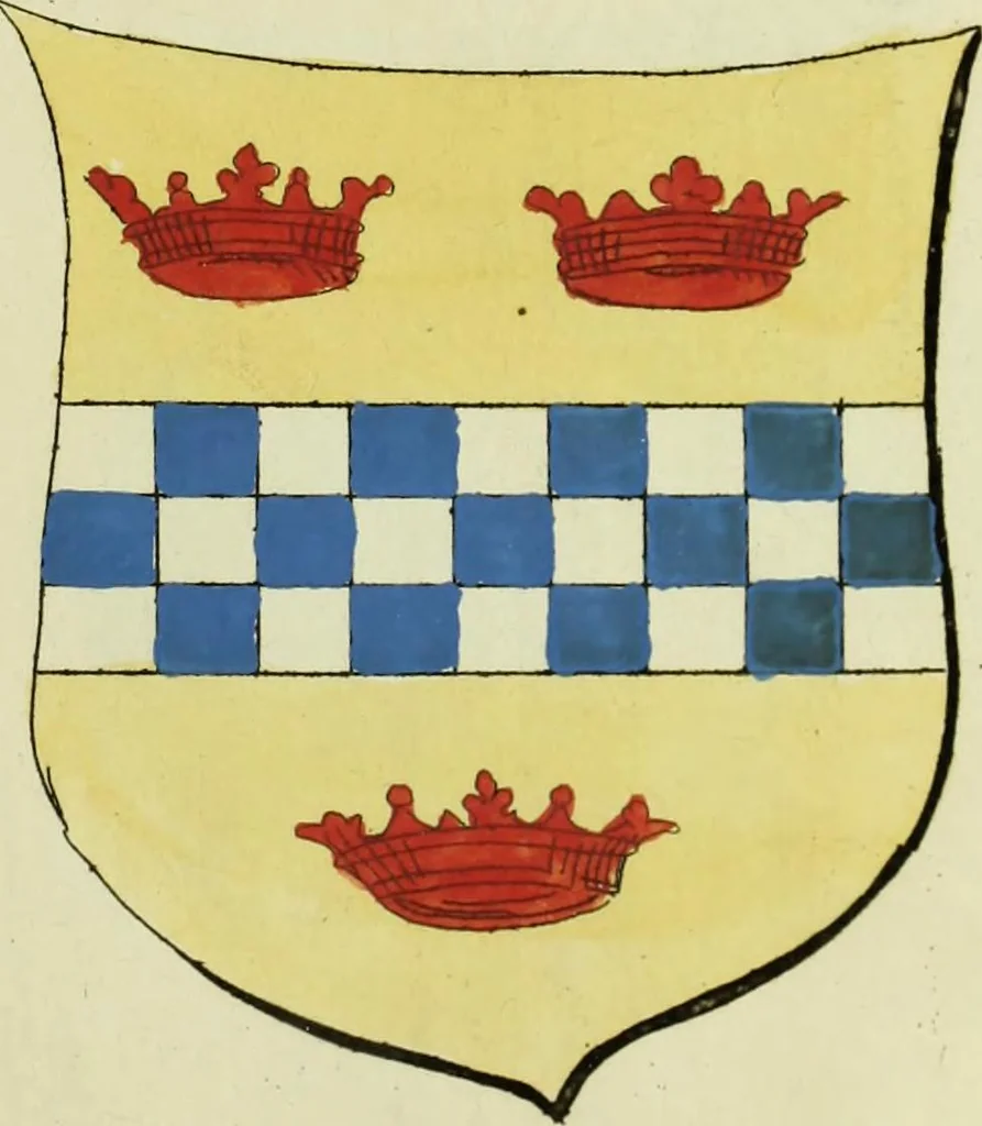 An illustration from Fac simile of an ancient heraldic manuscript, 1822, leaf 225