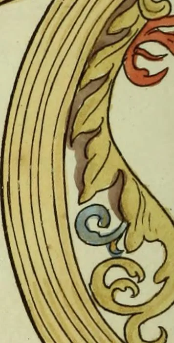 An illustration from Fac simile of an ancient heraldic manuscript, 1822, leaf 24