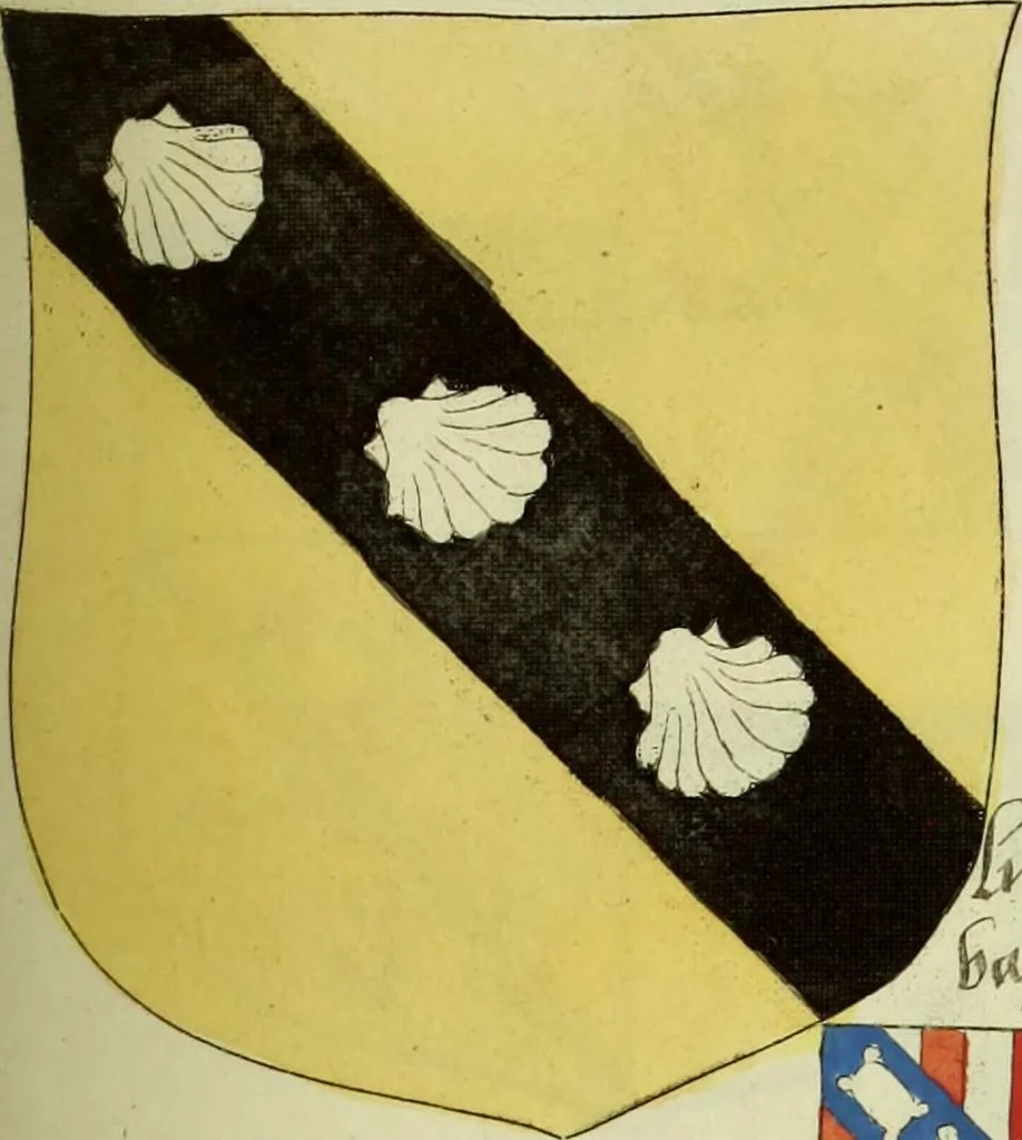 An illustration from Fac simile of an ancient heraldic manuscript, 1822, leaf 253