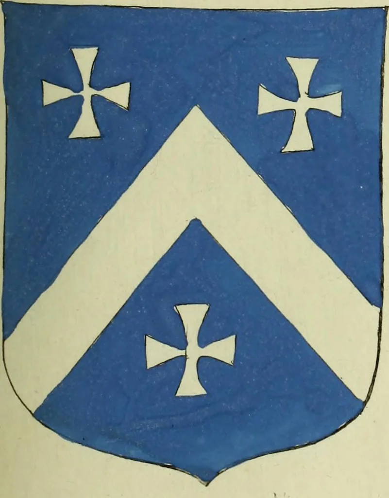 An illustration from Fac simile of an ancient heraldic manuscript, 1822, leaf 259