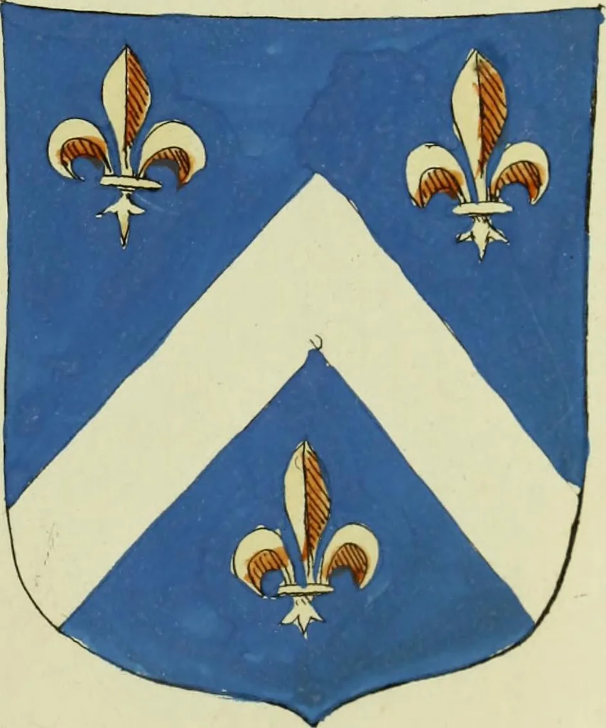 An illustration from Fac simile of an ancient heraldic manuscript, 1822, leaf 259