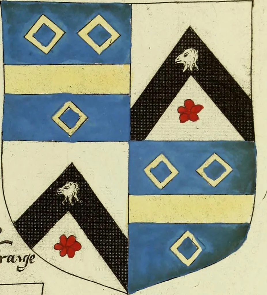 An illustration from Fac simile of an ancient heraldic manuscript, 1822, leaf 267