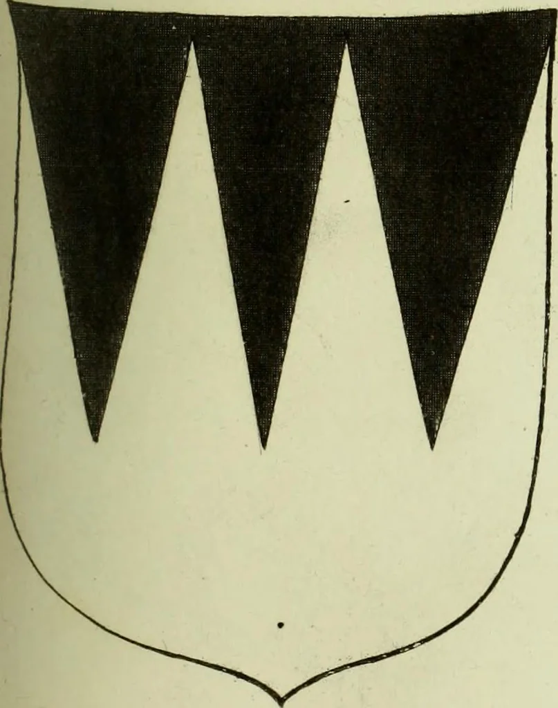 An illustration from Fac simile of an ancient heraldic manuscript, 1822, leaf 271