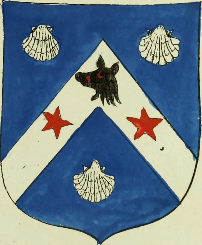 An illustration from Fac simile of an ancient heraldic manuscript, 1822, leaf 271