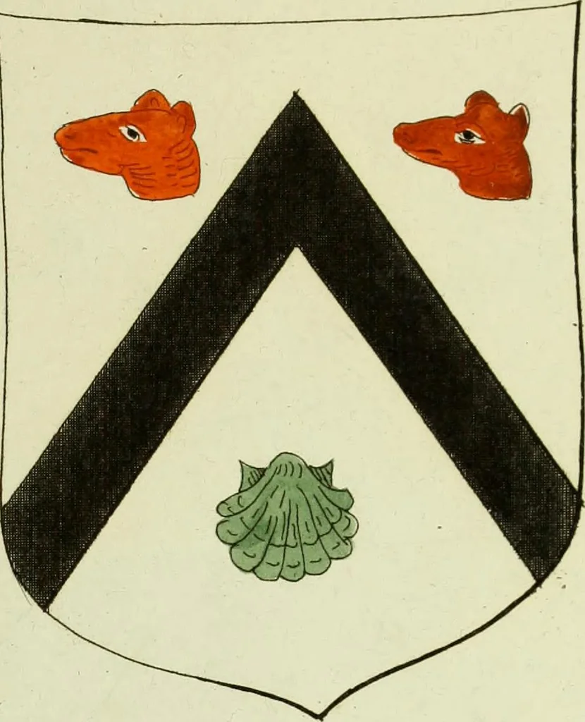 An illustration from Fac simile of an ancient heraldic manuscript, 1822, leaf 279