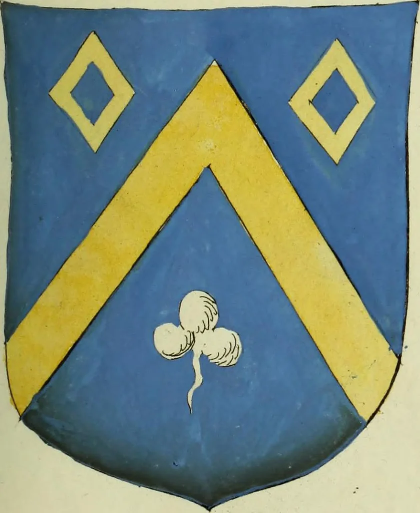 An illustration from Fac simile of an ancient heraldic manuscript, 1822, leaf 279