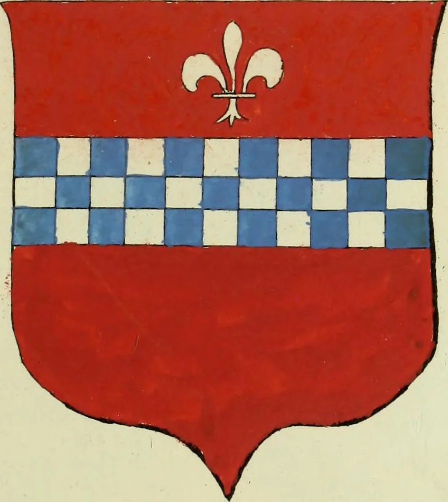 An illustration from Fac simile of an ancient heraldic manuscript, 1822, leaf 283