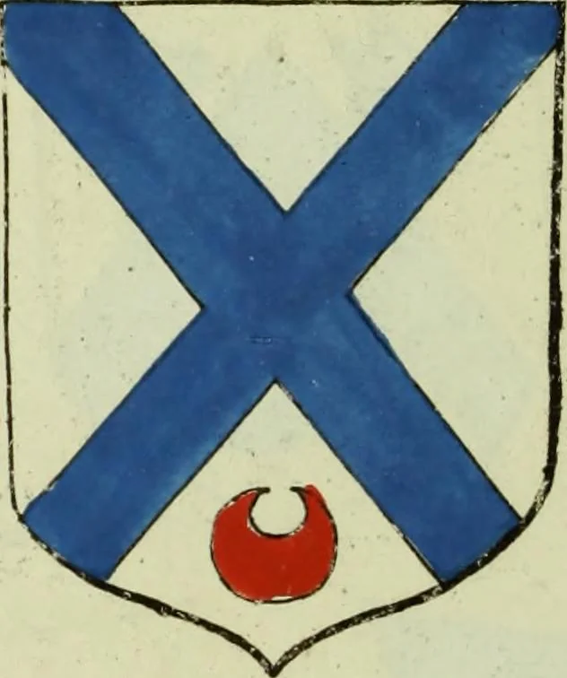 An illustration from Fac simile of an ancient heraldic manuscript, 1822, leaf 302