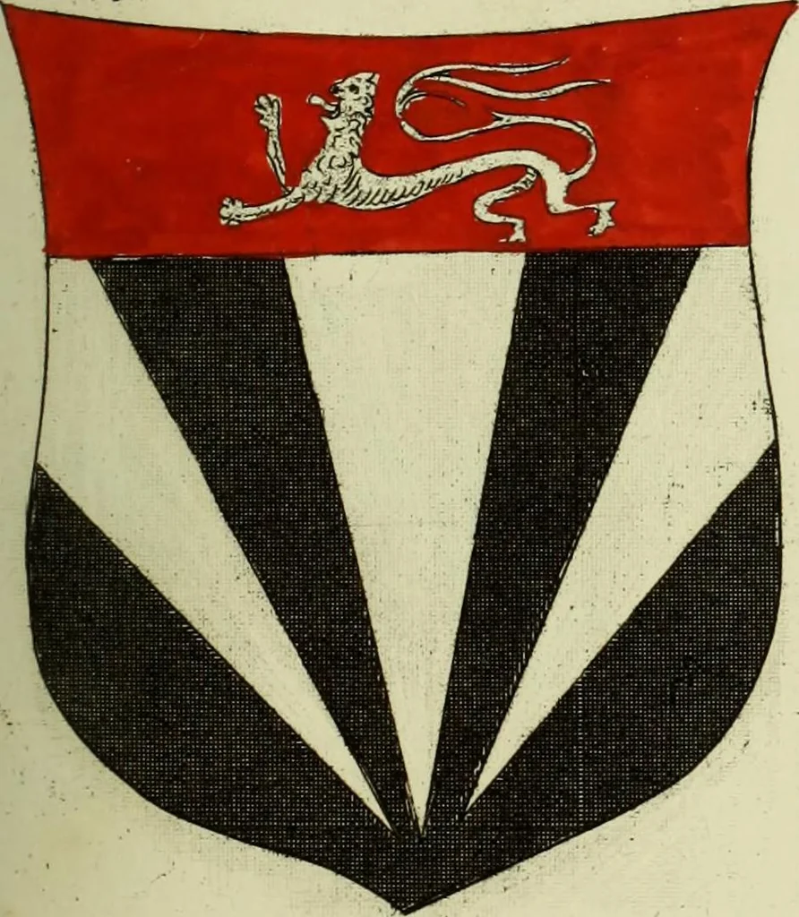 An illustration from Fac simile of an ancient heraldic manuscript, 1822, leaf 309