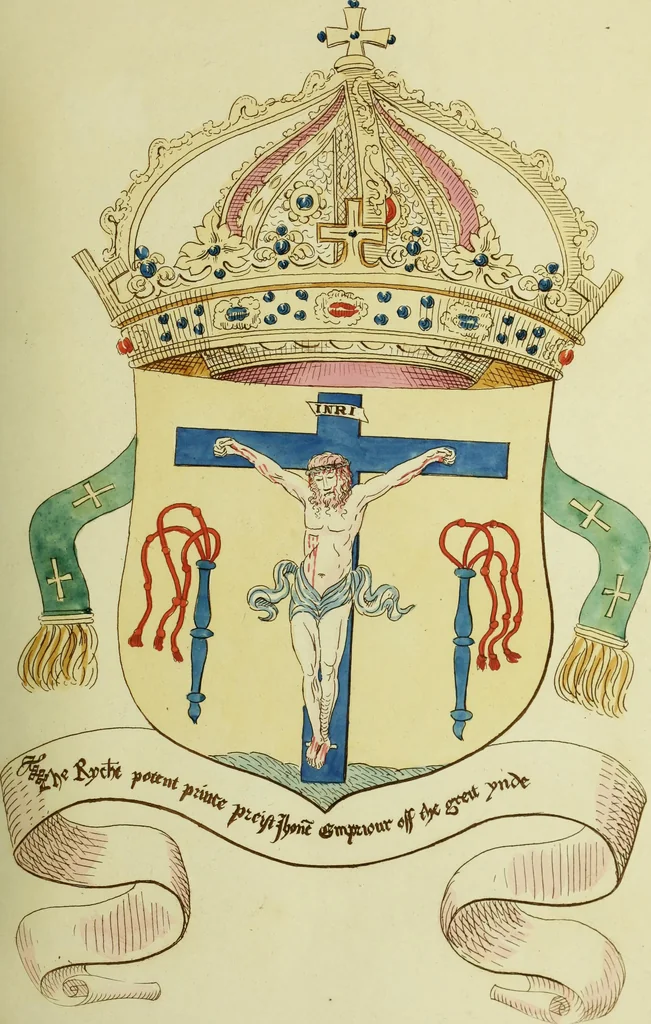 An illustration from Fac simile of an ancient heraldic manuscript, 1822, leaf 31