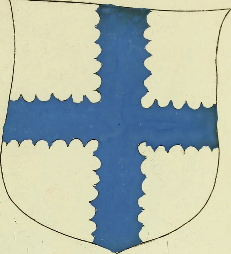 An illustration from Fac simile of an ancient heraldic manuscript, 1822, leaf 321