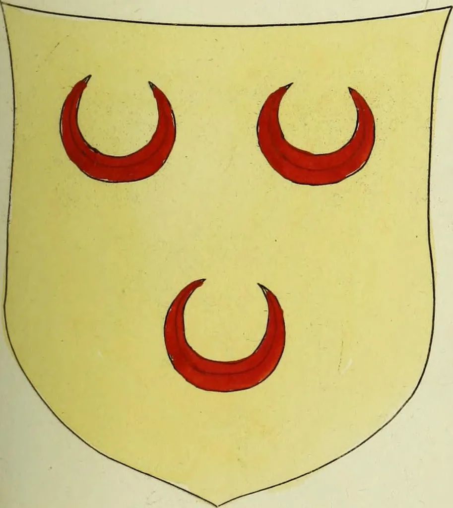 An illustration from Fac simile of an ancient heraldic manuscript, 1822, leaf 321