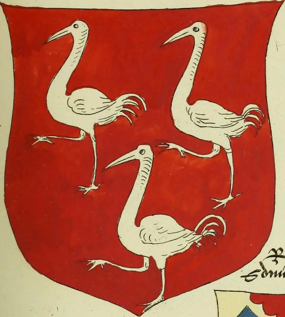An illustration from Fac simile of an ancient heraldic manuscript, 1822, leaf 331