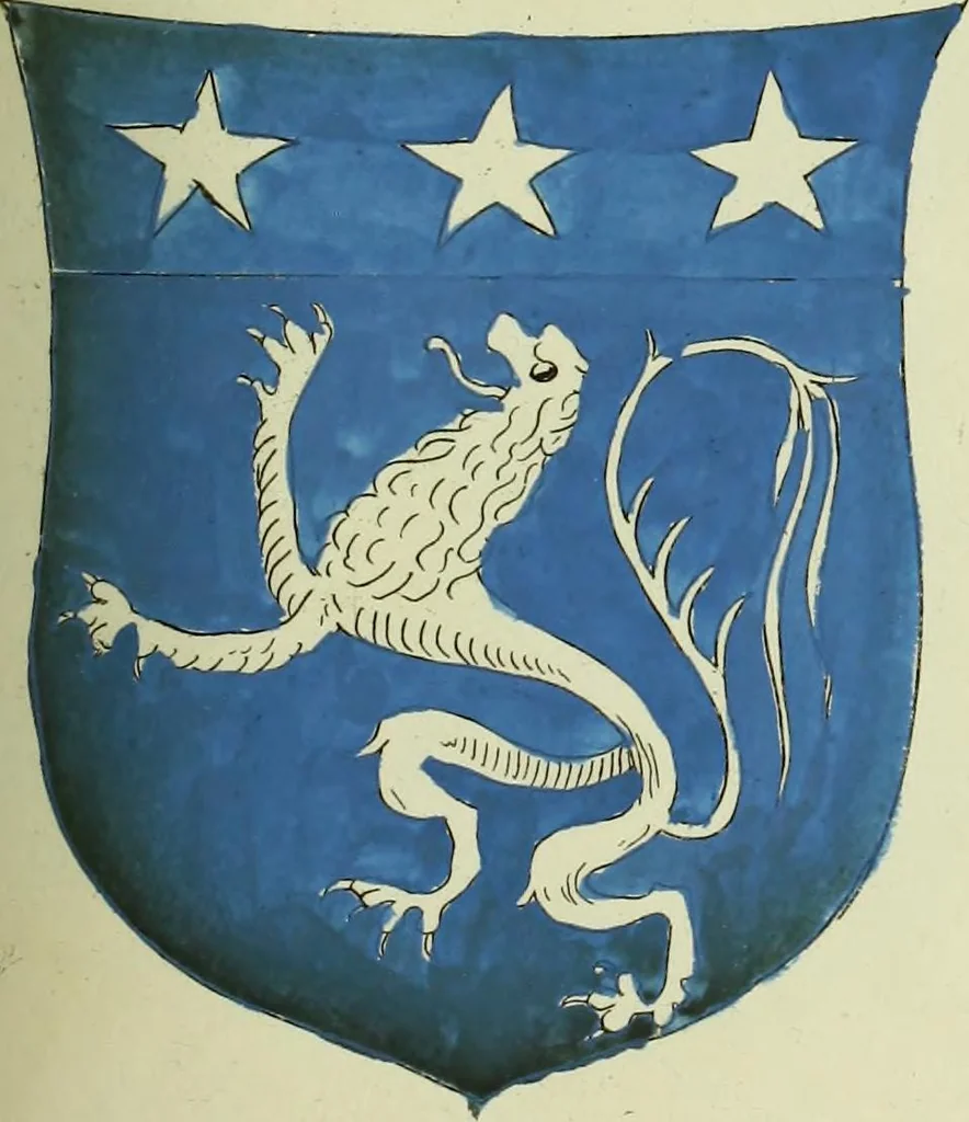 An illustration from Fac simile of an ancient heraldic manuscript, 1822, leaf 331