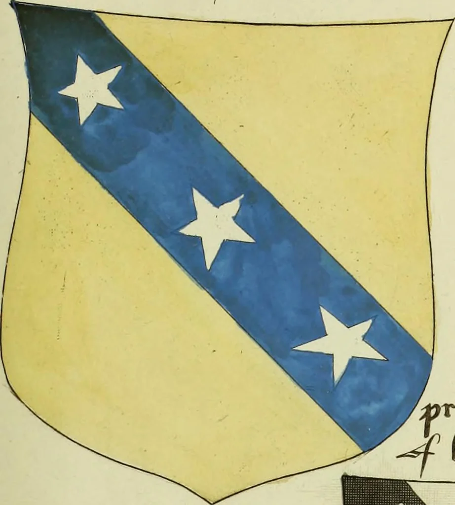 An illustration from Fac simile of an ancient heraldic manuscript, 1822, leaf 339