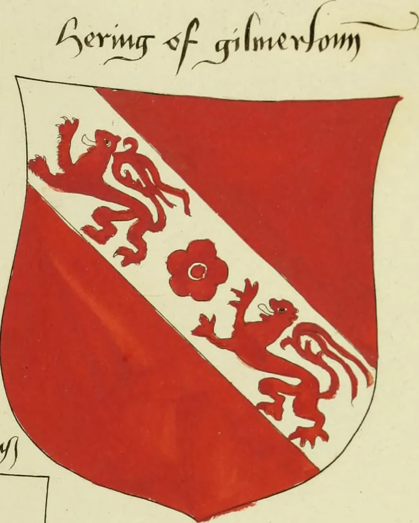 An illustration from Fac simile of an ancient heraldic manuscript, 1822, leaf 339