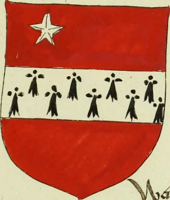 An illustration from Fac simile of an ancient heraldic manuscript, 1822, leaf 347