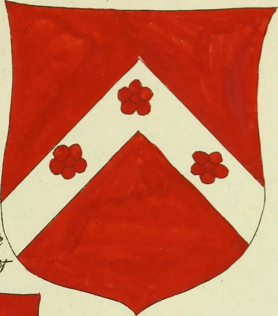 An illustration from Fac simile of an ancient heraldic manuscript, 1822, leaf 347