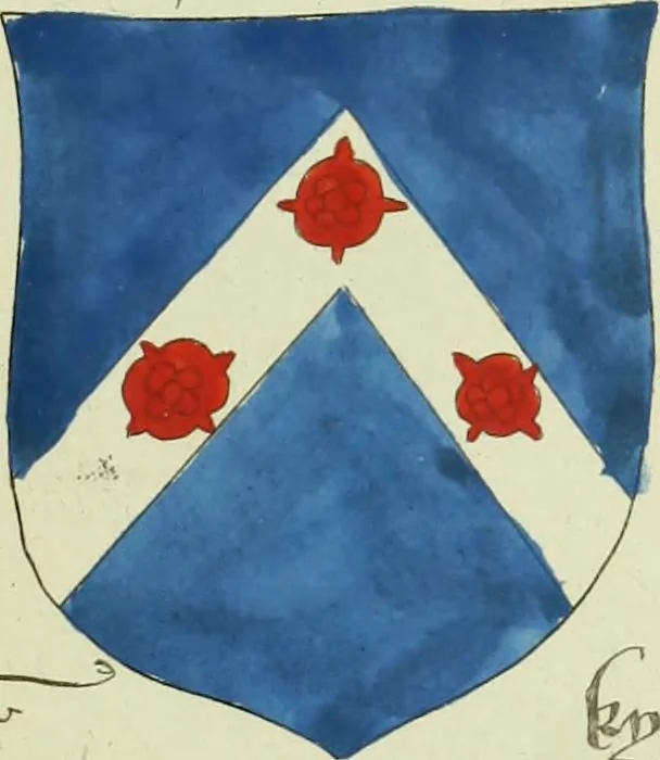 An illustration from Fac simile of an ancient heraldic manuscript, 1822, leaf 351