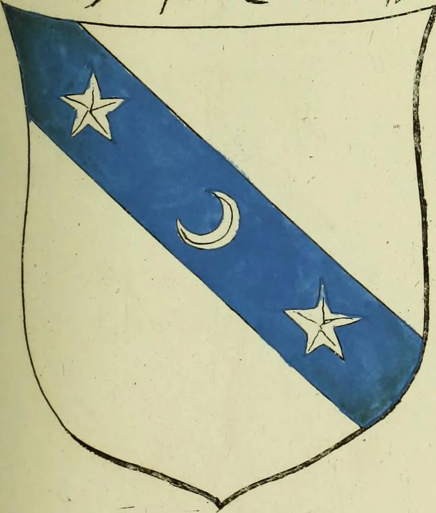 An illustration from Fac simile of an ancient heraldic manuscript, 1822, leaf 355