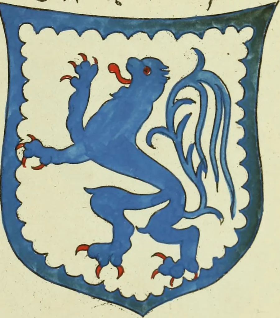 An illustration from Fac simile of an ancient heraldic manuscript, 1822, leaf 365