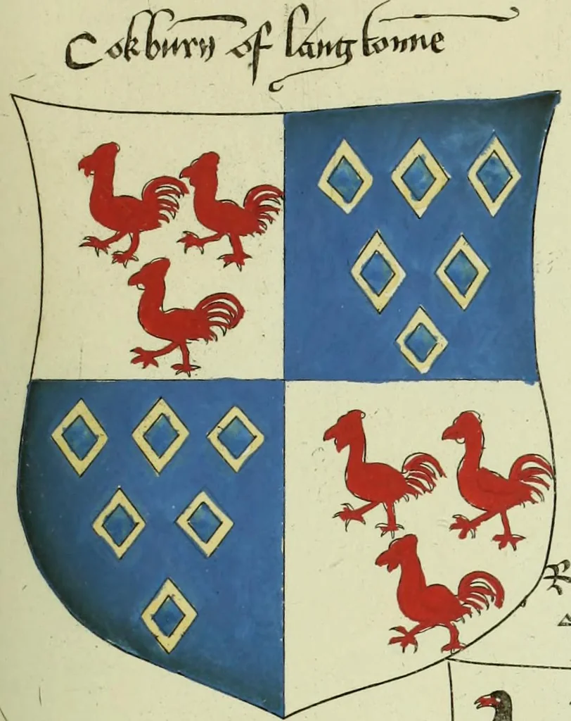 An illustration from Fac simile of an ancient heraldic manuscript, 1822, leaf 369