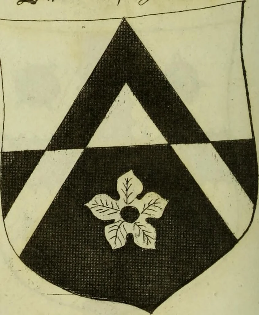An illustration from Fac simile of an ancient heraldic manuscript, 1822, leaf 374