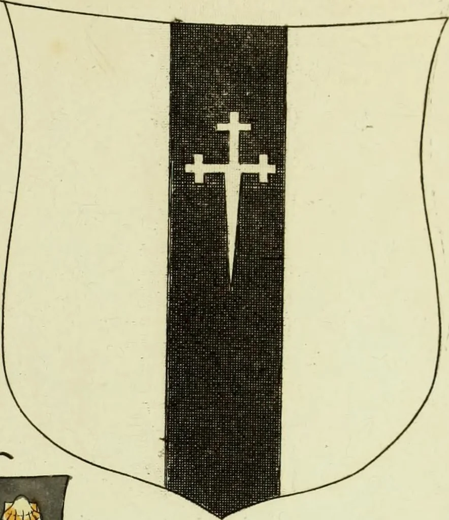 An illustration from Fac simile of an ancient heraldic manuscript, 1822, leaf 381