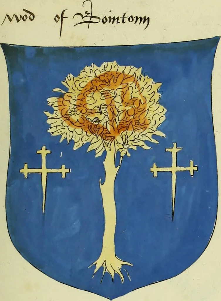 An illustration from Fac simile of an ancient heraldic manuscript, 1822, leaf 393